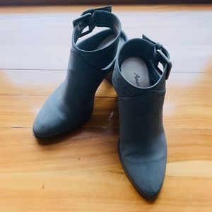 American Eagle Moss Green Booties